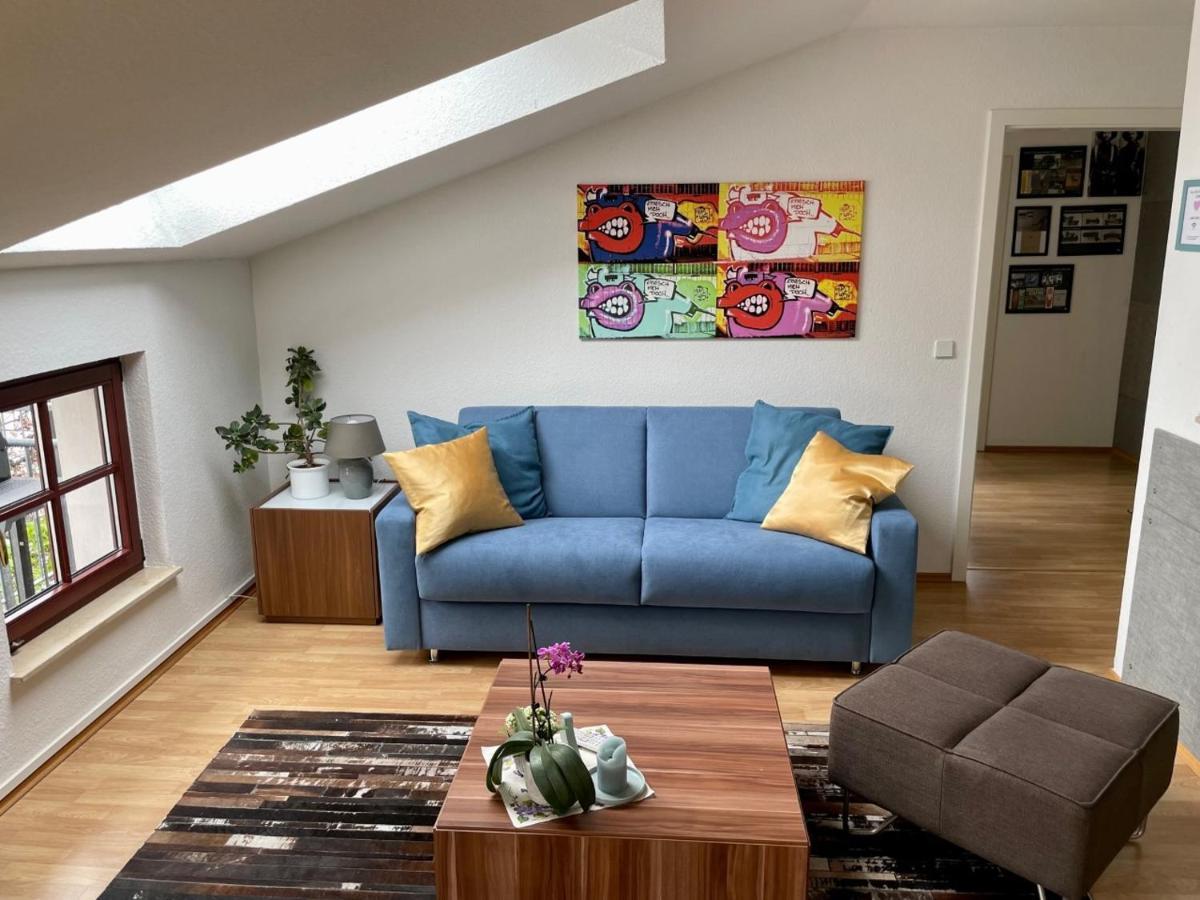 Charmante Dachgeschoss Wohnung Leipzig Dış mekan fotoğraf