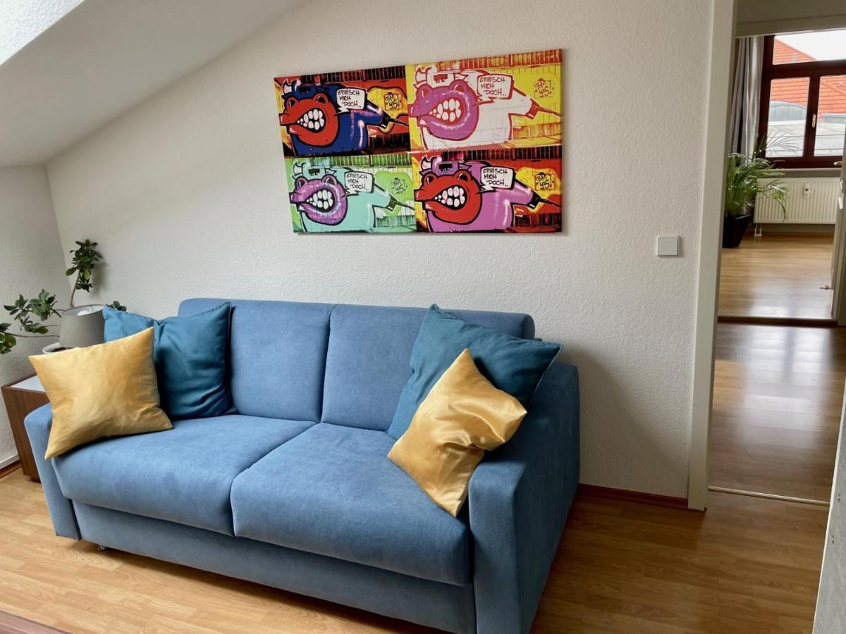 Charmante Dachgeschoss Wohnung Leipzig Dış mekan fotoğraf